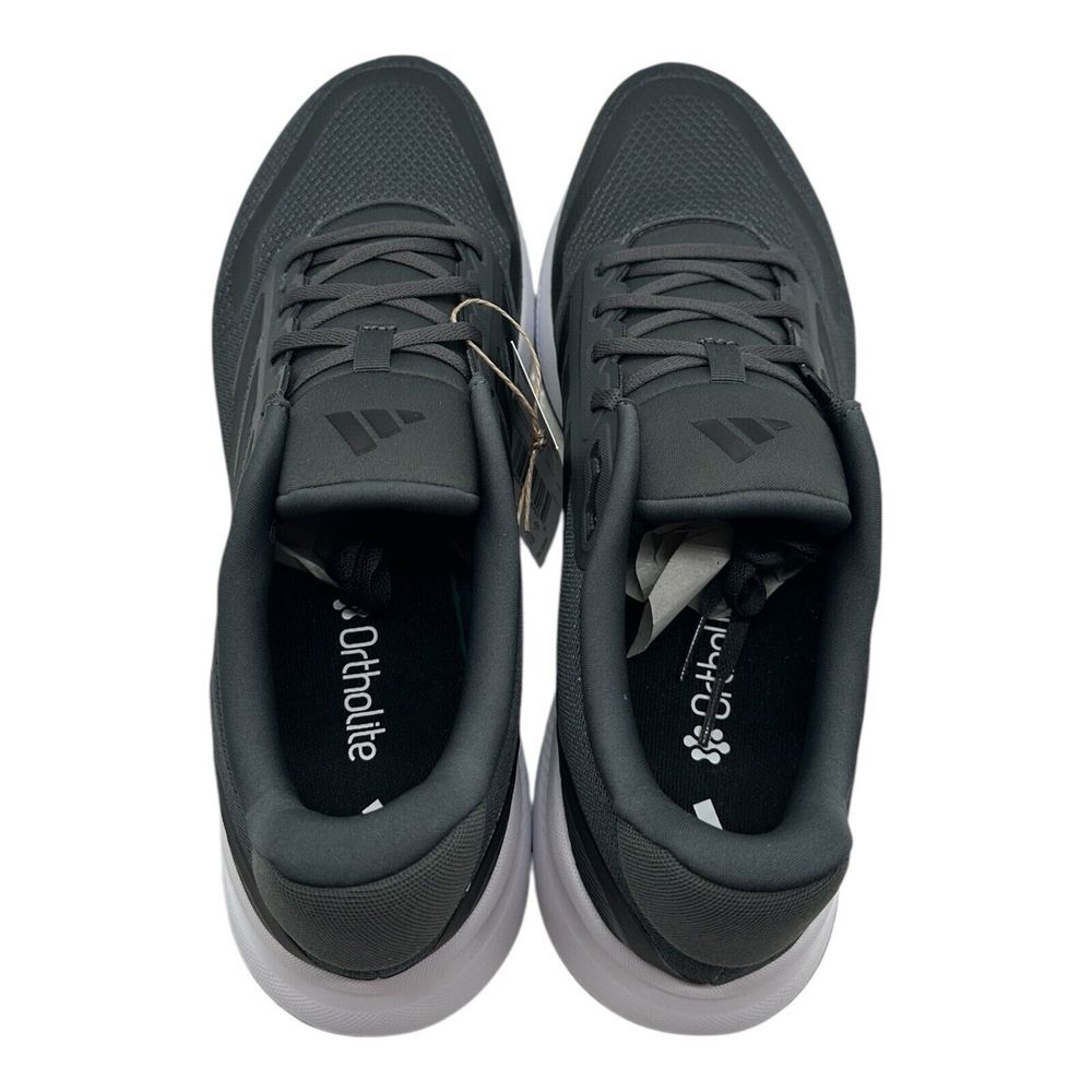 Adidas‎ RunFalcon 5 Running Shoes Men's Size 11.5 Gray Black Sneakers IE8819 - Picture 9 of 10